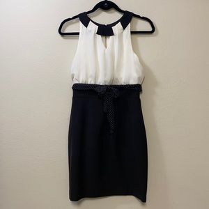 Black and White Dress